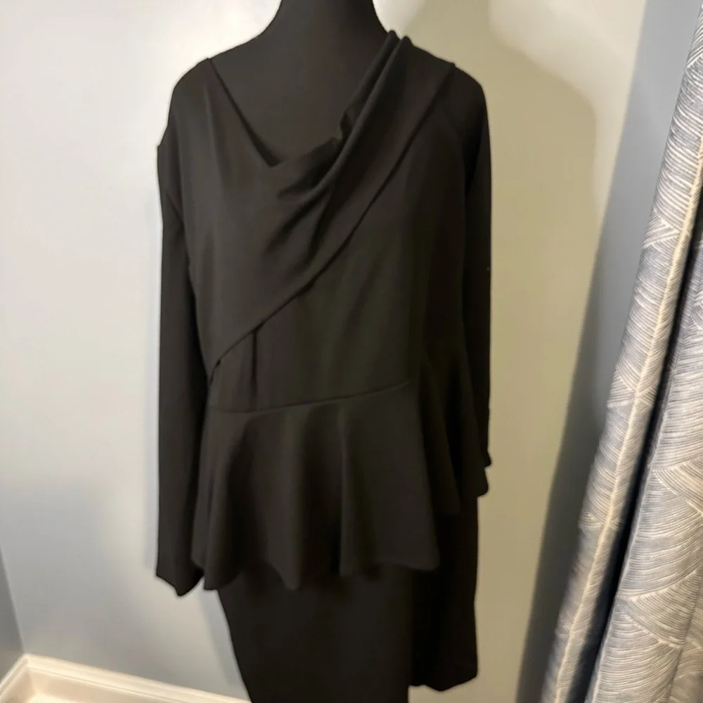 SHEIN Peplum Dress, never worn Size 3XL - Picture 2 of 4